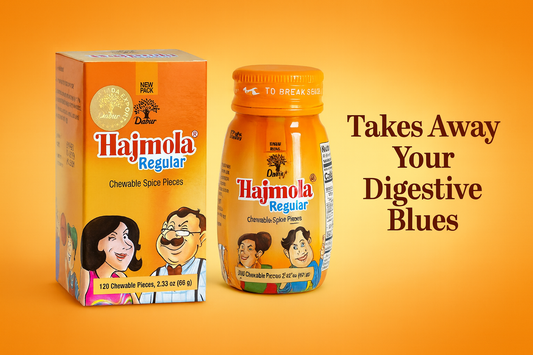 Hajmola Regular 120Tablets | 60g Pack