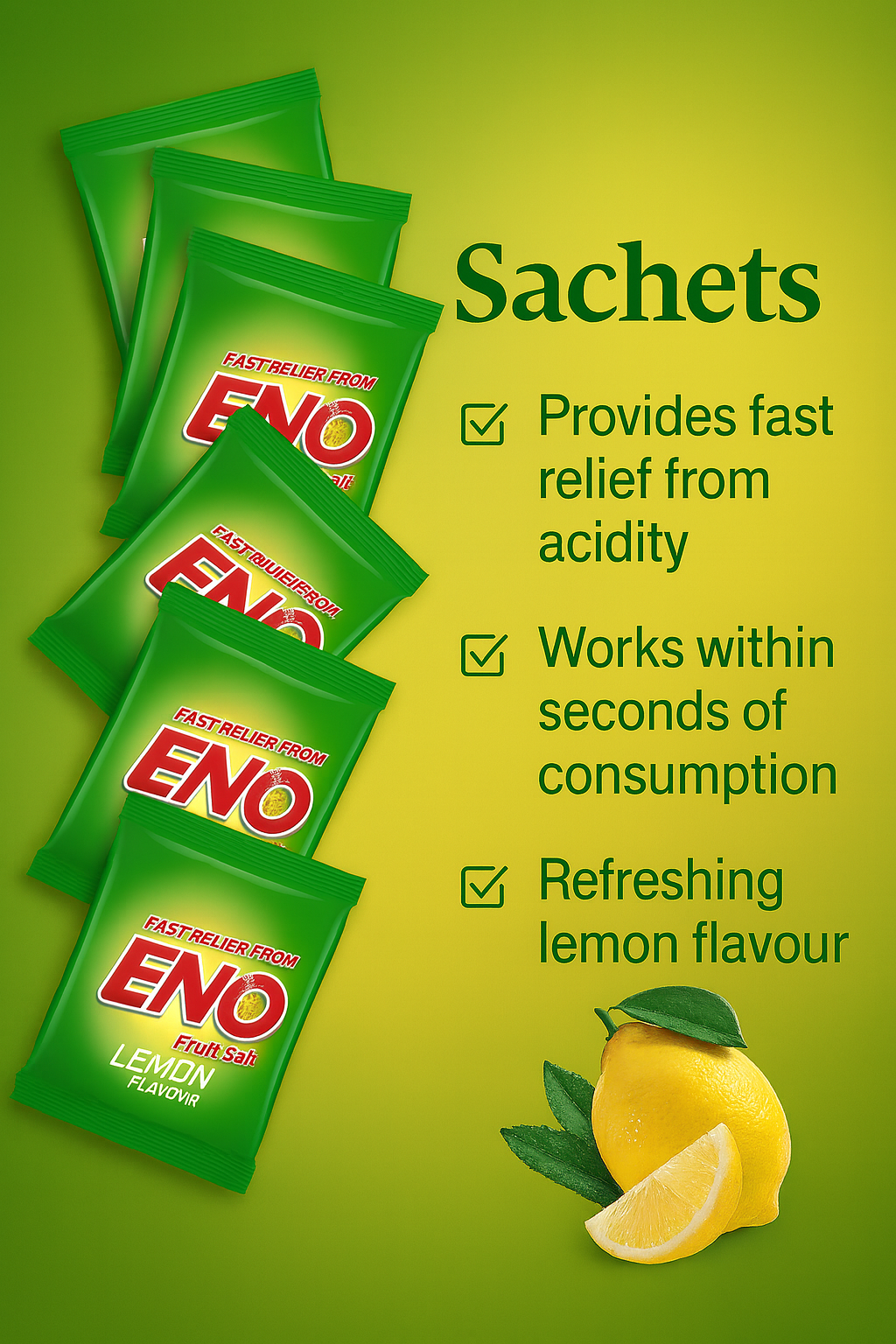 Eno Lemon Flavour (Pack of 6 Pcs)