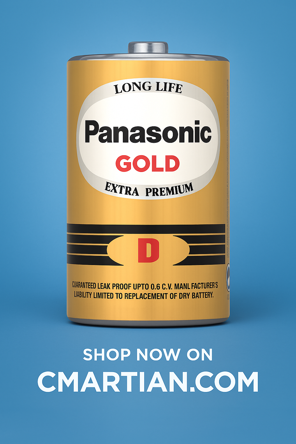 Panasonic Gold D Extra Premium Mrp40