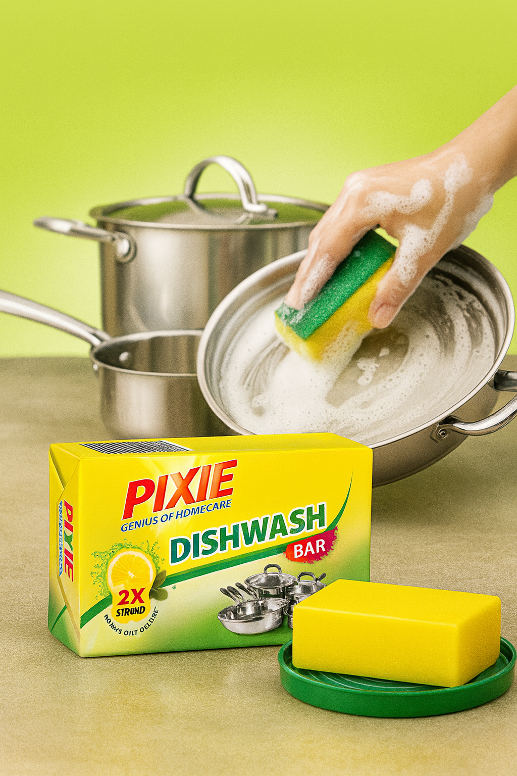 RCM Pixie Dishwash Bar 300g