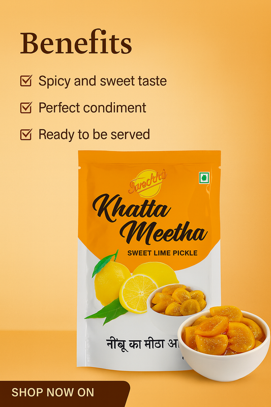 RCM Khatta Meetha Lime Pickle 200g