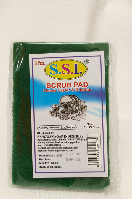 SSI Scrub Pad 3pcs
