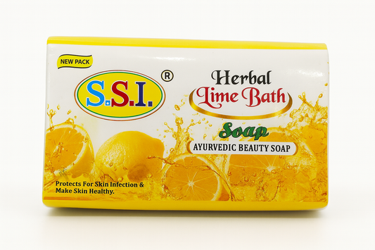 SSI Herbal Lime Bath Soap 150g