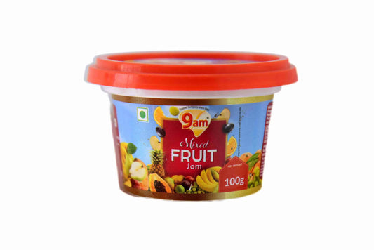 9AM Mixed Fruit Jam 100g, 450g