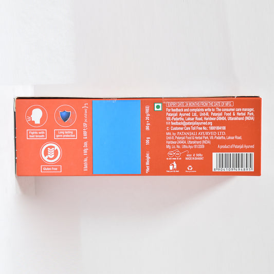 Patanjali Dant Kanti Fresh Gel (80g + 20g Free)