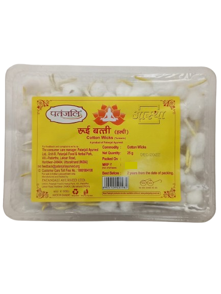 Patanjali Cotton Bati 25g