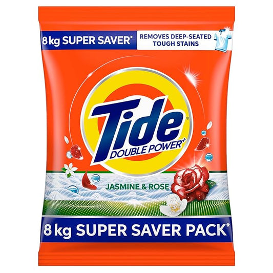P&G Tide Plus Jasmine & Rose - 8kg Super Saver Pack