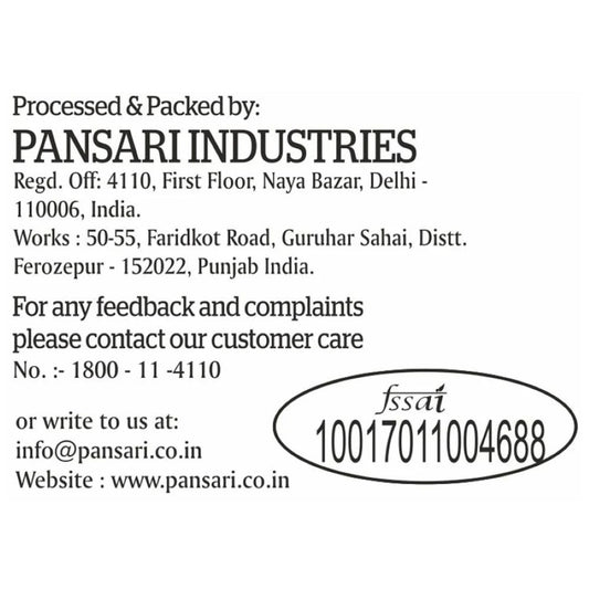 Pansari Mustard Kachi Ghani 5L JAR