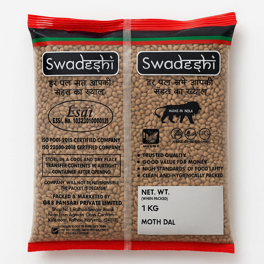 G&B Swadeshi Daal Mooth 1kg
