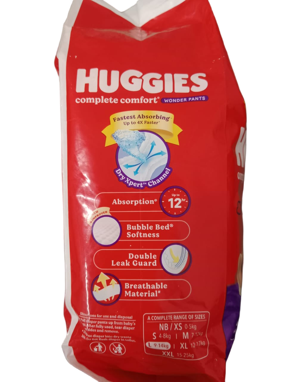 Huggies Pants Mrp99 |5 Pants + 2 Free Pants | L Size