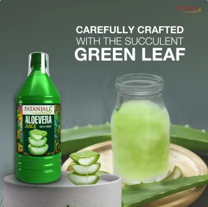 Patanjali Aloevera Juice With Fibre 1L