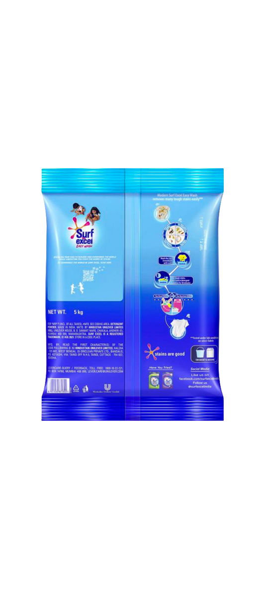 Surf Excel Easy Wash Detergent 5kg