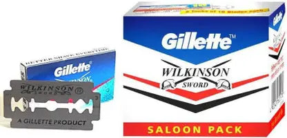 Wilkinson Saloon pack Razor Blades(5  Tucks of  10 Blade Each)