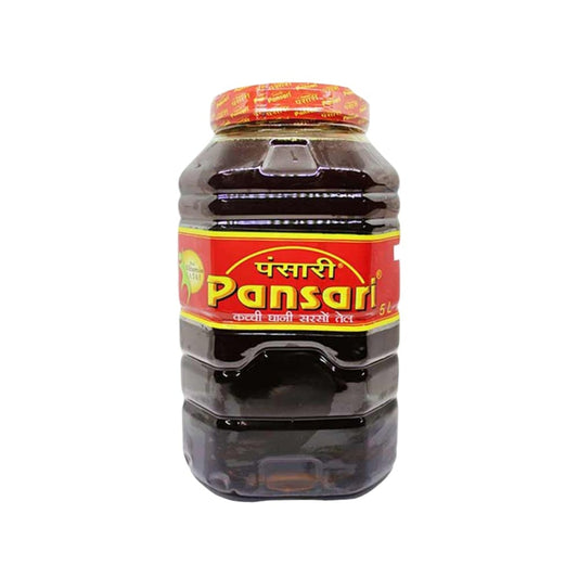 Pansari Mustard Kachi Ghani 5L JAR