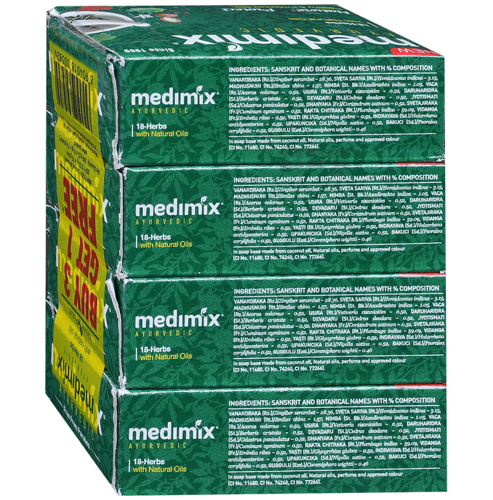 Medimix Soap B3G1 (75g x 3+1)