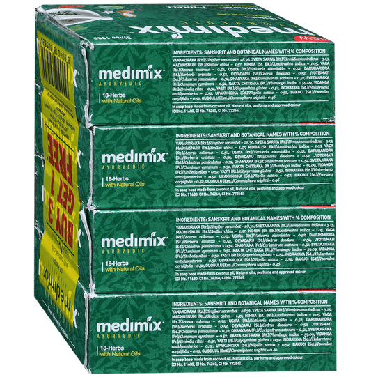 Medimix Soap B3G1 (75g x 3+1)