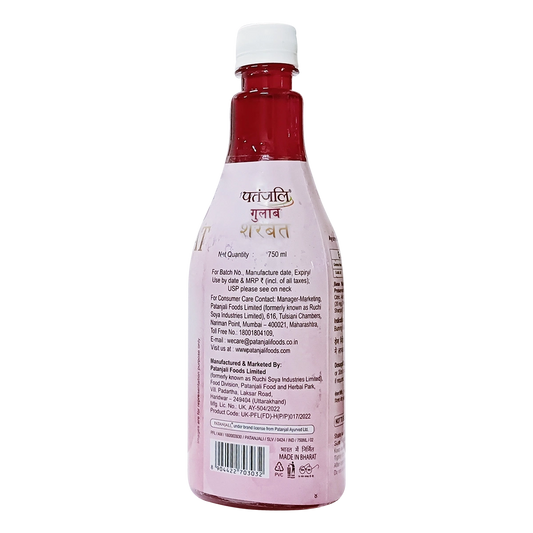 Patanjali Gulab Sarbat 750ml