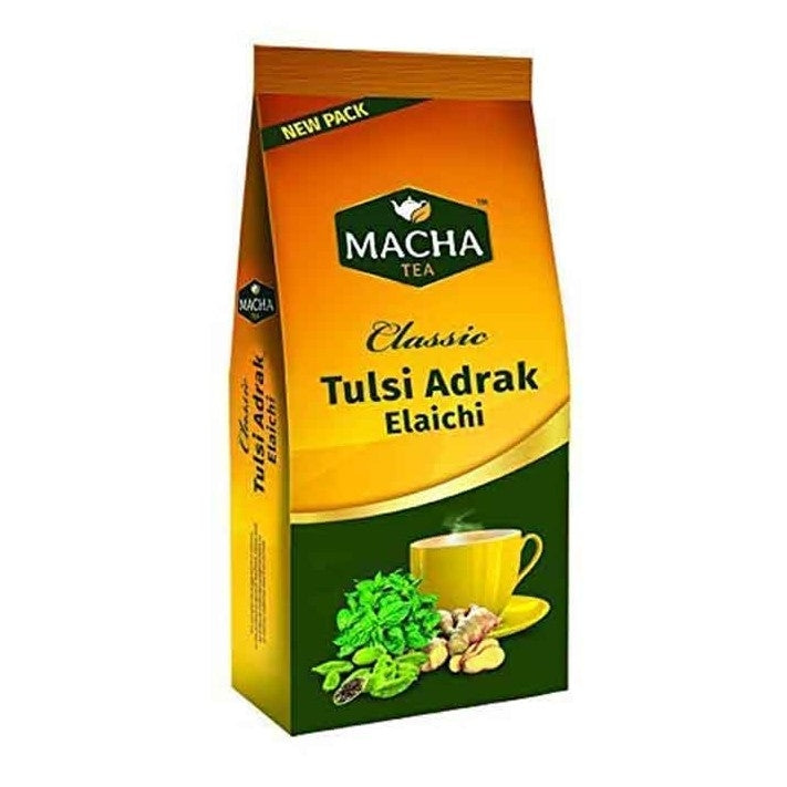 Macha Tea Classic Tulsi Adrak Elaichi 200g, 400g, 800g
