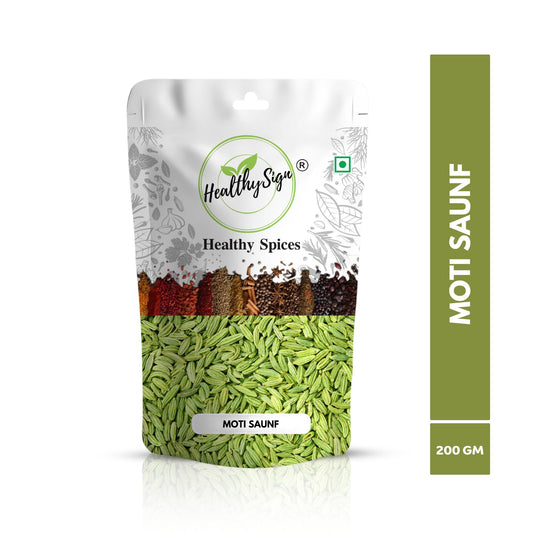 HealthySign Moti Saunf 100g, 200g, 500g