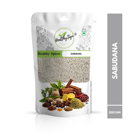 HealthySign Sabudana 180g, 500g, 750g