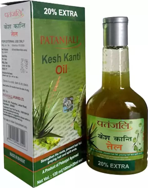 Patanjali Kesh Kanti Oil (100ml + 20ml Extra)