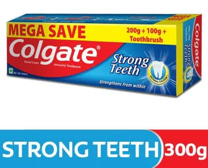 Colgate 200g+100g+ Free Thoothbrush
