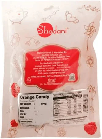 Shadani Orange Candy 100g